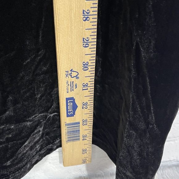 Current Elliot Shirt Dress Women Small The Velvet Janie Black Mini Silk Party - Picture 16 of 16